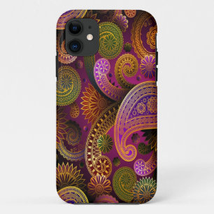 Funda Para iPhone 11 Paisley Purple