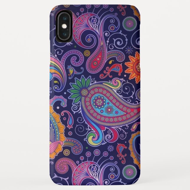 Funda De Case-Mate Para iPhone Paisley Purple Pink (Reverso)