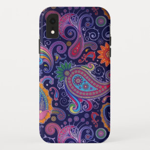 Funda Para iPhone XR Paisley Purple Pink