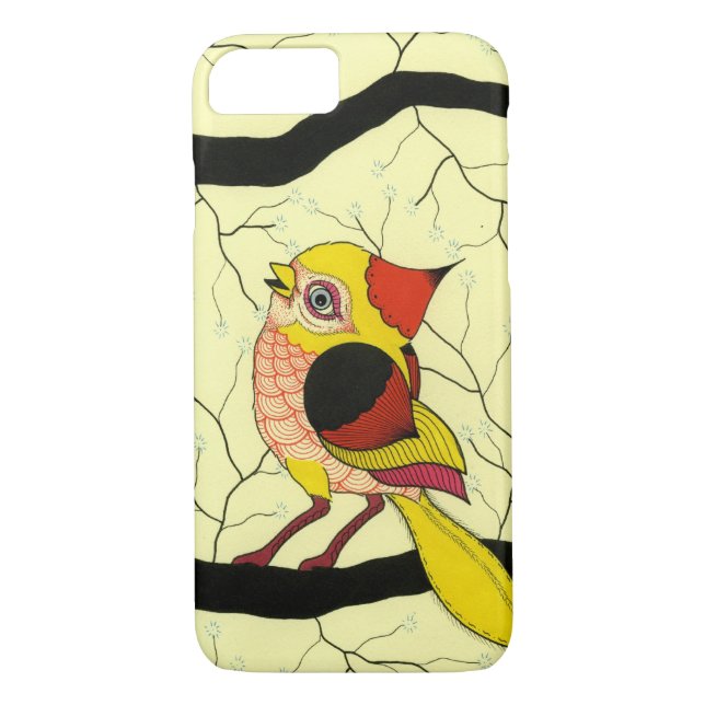 Funda De Case-Mate Para iPhone pájaro (Reverso)