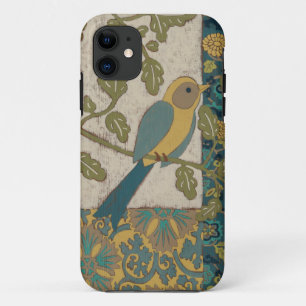 title_seo2 Pájaro azul amarillo y Verde azulado encaramado en
