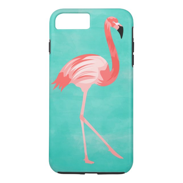 Funda De Case-Mate Para iPhone Pájaro del flamenco (Reverso)