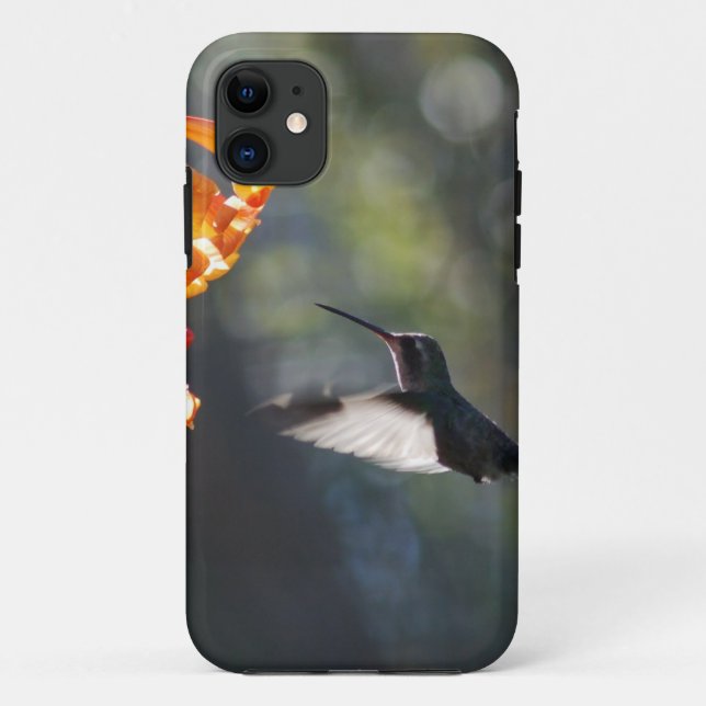 Funda De Case-Mate Para iPhone Pájaro del tarareo (Reverso)