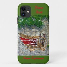 Funda Para iPhone 11 Pájaro Piasa leyenda amerindia de Illinois