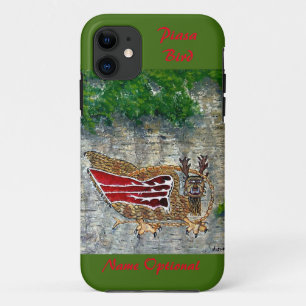 Funda Para iPhone 11 Pájaro Piasa leyenda amerindia de Illinois