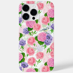 Funda Para iPhone 14 Pro Max De Case-Mate Pájaro y flores