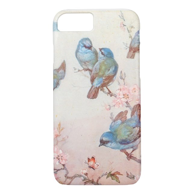 Funda De Case-Mate Para iPhone Pájaros bonitos (Reverso)