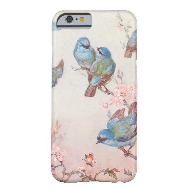 Funda De Case-Mate Para iPhone Pájaros bonitos (Reverso)