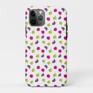 Funda Para iPhone 11 Pro Pájaros coloridos lindos