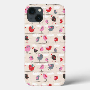 Funda Para iPhone 13 Pájaros en amor