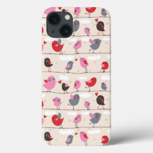 Funda Para iPhone 13 Pájaros en amor