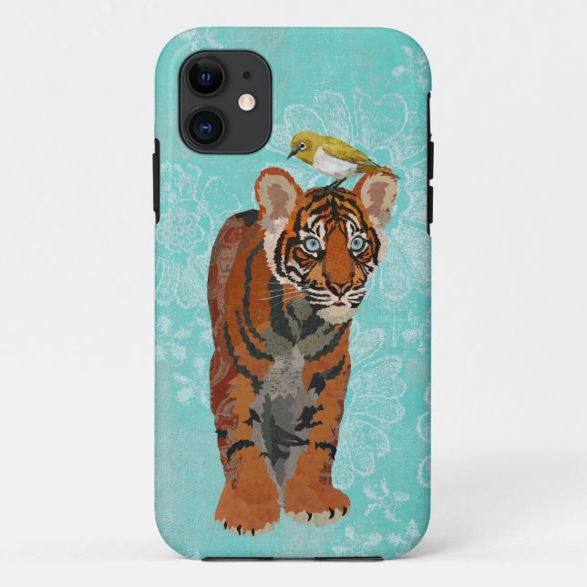 FUNDA DE Case-Mate PARA iPhone PÁJAROS TIGER Y GOLDEN (Reverso)
