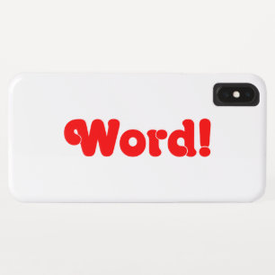 Funda Para iPhone XS Max ¡Palabra!