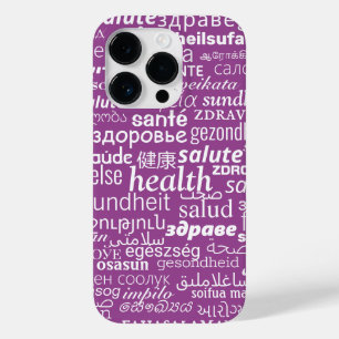 Funda Para iPhone 14 Pro De Case-Mate Palabra curativa multiidioma Mensajes de texto sus