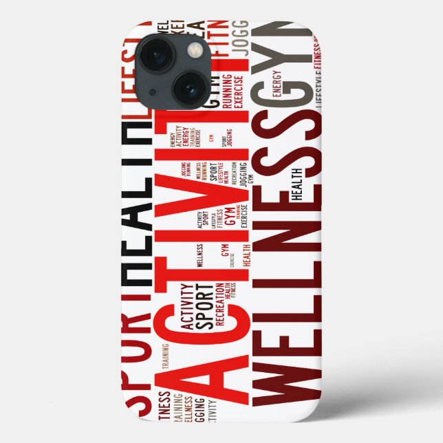 Funda De Case-Mate Para iPhone Palabras de aptitud (Reverso)