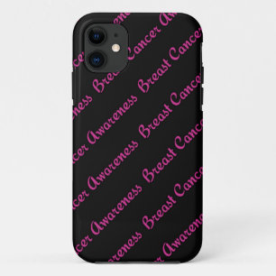 Funda Para iPhone 11 Palabras/fondos de escritorio... Cáncer de mama