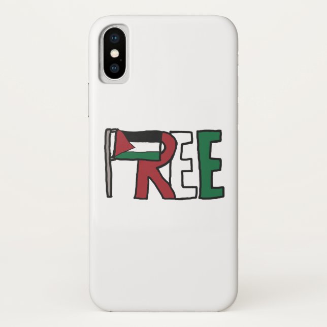 Funda De Case-Mate Para iPhone Palestina Libre (Reverso)
