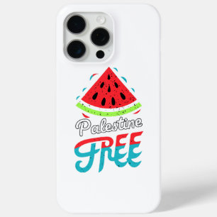 Funda Para iPhone 15 Pro Max Palestina Libre de sandías en rebanadas pacíficas