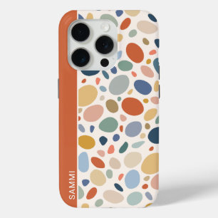 Funda Para iPhone 15 Pro Paleta de guijarros