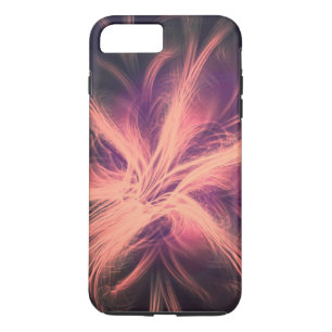 Funda Para iPhone 8 Plus/7 Plus Paleta morada de luz fractal para estuche de teléf