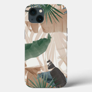 Funda Para iPhone 13 Palm Banana deja colirios (colores otoñales) 1 #tr
