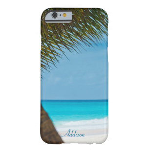 Funda Barely There Para iPhone 6 Palm Tree On The Beach Personalizado iPhone 6 Fund