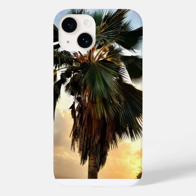 Funda De Case-Mate Para iPhone Palm Tropical Sunset - Estuche para iPhone/iPad (Reverso )