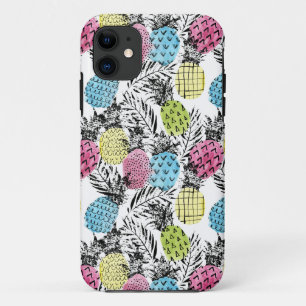 Funda Para iPhone 11 Palmas Grunge de piña