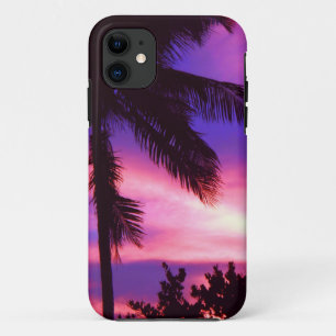 Funda Para iPhone 11 Palmera al atardecer
