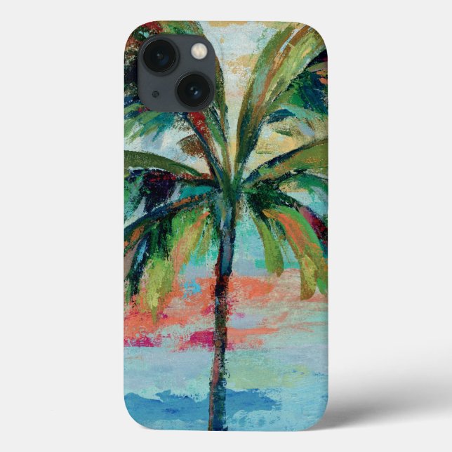 Funda De Case-Mate Para iPhone Palmera tropical del | (Reverso)