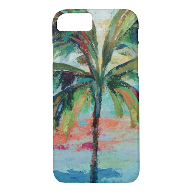 Funda De Case-Mate Para iPhone Palmera tropical del | (Reverso)