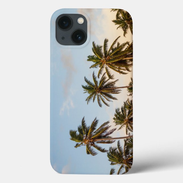 Funda De Case-Mate Para iPhone palmeras (Reverso)