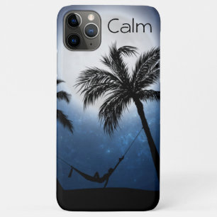 Funda Para iPhone 11 Pro Max Palmeras a la luz de la luna