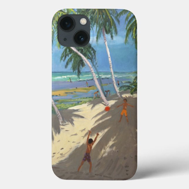 Funda De Case-Mate Para iPhone Palmeras Clovelly beach Barbados 2013 (Reverso)
