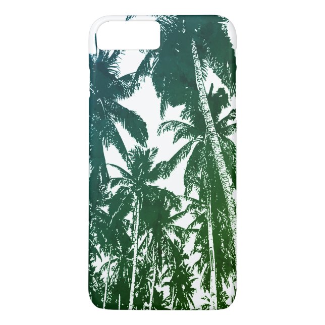 Funda De Case-Mate Para iPhone Palmeras Tropicales (Reverso)