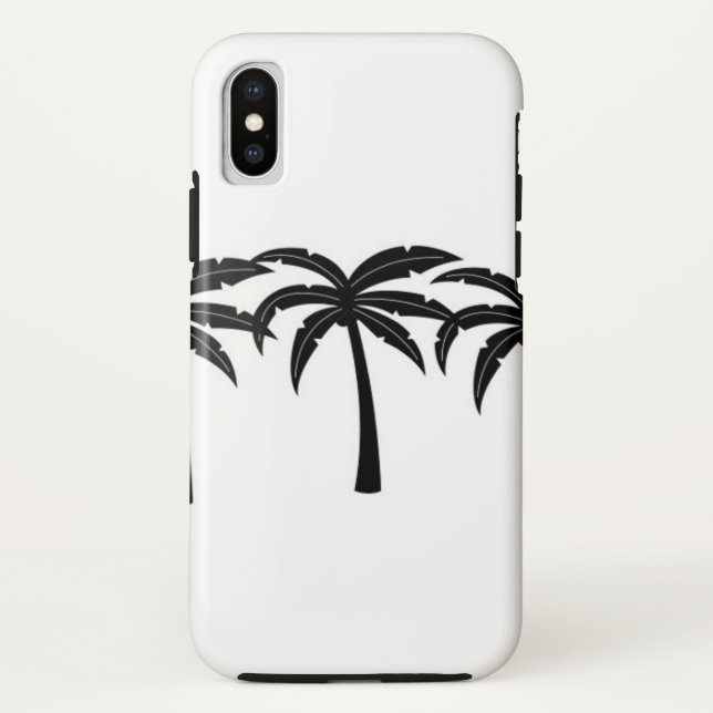 Funda De Case-Mate Para iPhone Palmeras Tropicales (Reverso)