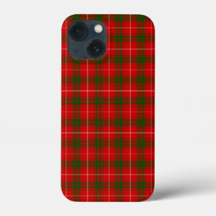 Funda Para iPhone 13 Mini Palo verde rojo de Rothesay tartán