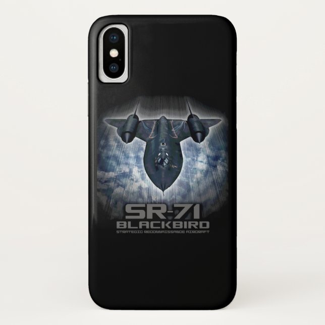 Funda De Case-Mate Para iPhone Palomino negro SR-71 (Reverso)