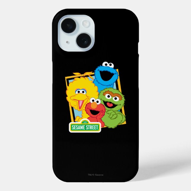 Funda De Case-Mate Para iPhone Pals del Sesame Street (Reverso )
