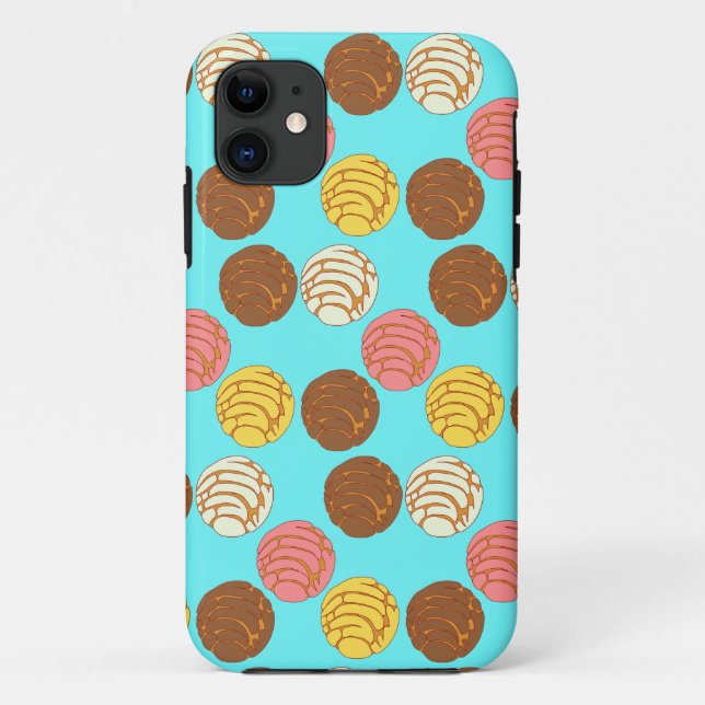 Funda De Case-Mate Para iPhone Pan Dulce Conchas Mexicanas (Reverso)