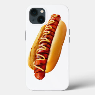 Funda Para iPhone 13 Pan para parrilla de carne en rodajas mostaza Hotd