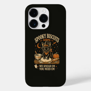 Funda Para iPhone 14 Pro De Case-Mate Panadería de Galletas Espeluznantes Gato Negro Hal