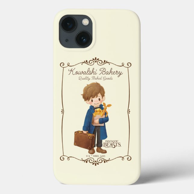 Funda De Case-Mate Para iPhone Panadería Kowalski - Newt Scamander (Reverso)
