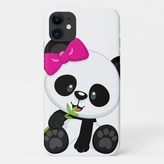 Funda De Case-Mate Para iPhone panda (Reverso)