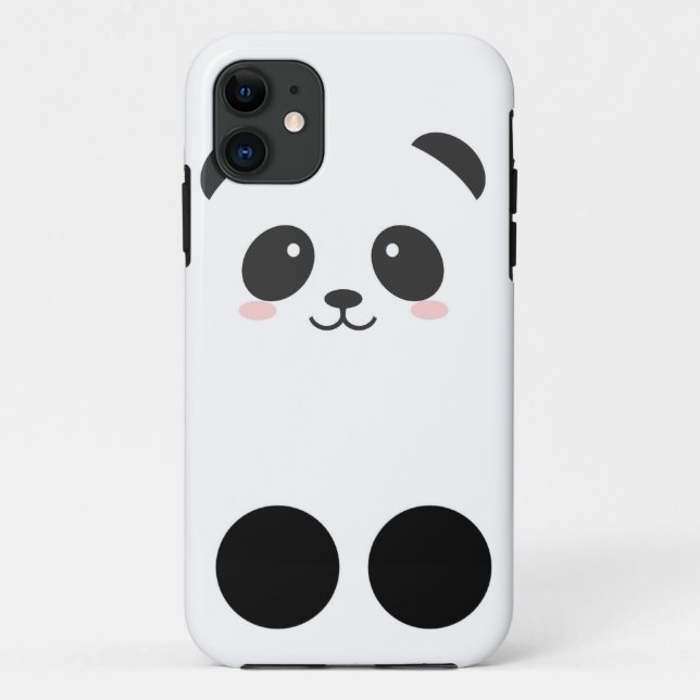 Funda De Case-Mate Para iPhone panda (Reverso)