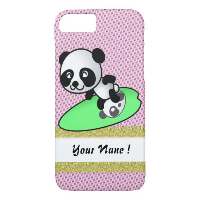 Funda De Case-Mate Para iPhone panda (Reverso)
