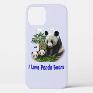 Funda Para iPhone 12 Panda Bear