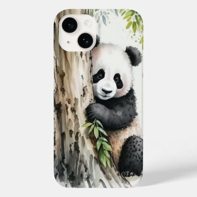Funda De Case-Mate Para iPhone Panda Bear By Tree (Reverso )