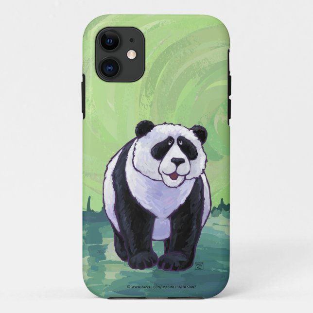 Funda De Case-Mate Para iPhone Panda Bear Electronics (Reverso)