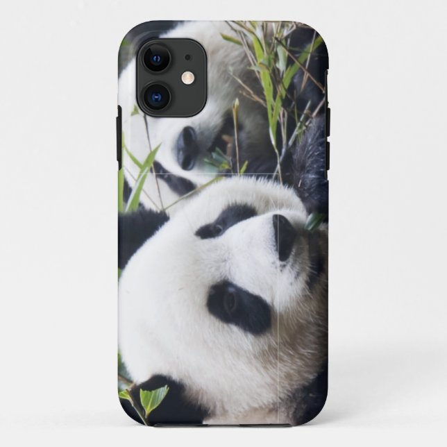Funda De Case-Mate Para iPhone Panda Bear Hugs (Reverso)